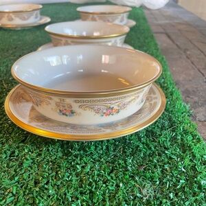 Lenox Gold and Cream Dinnerware Set